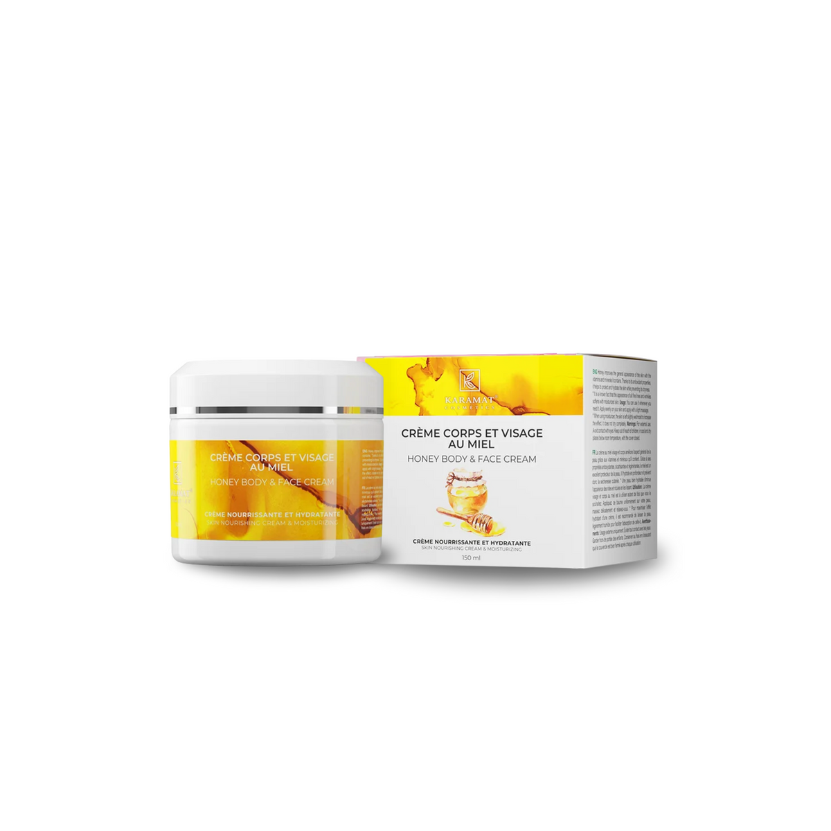 Karamat - Crème Nourrissante Corps et Visage au Miel - 150 ml