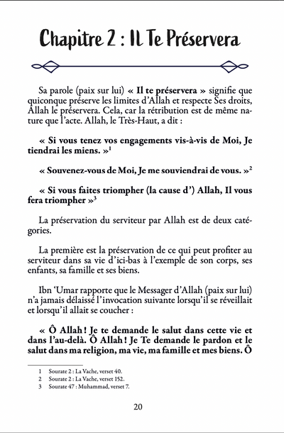 Conseils du Prophète ﷺ