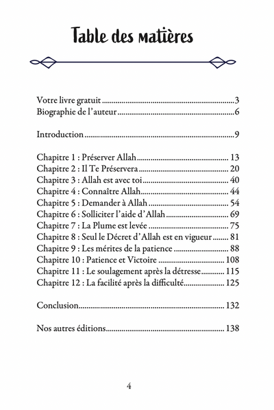 Conseils du Prophète ﷺ