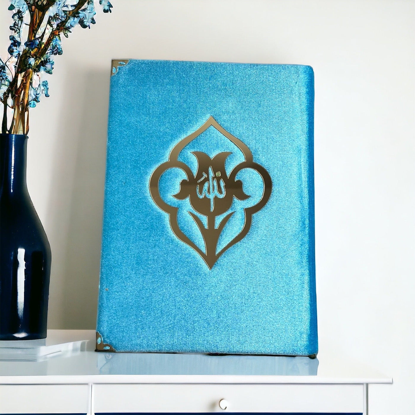 The noble Quran Blue