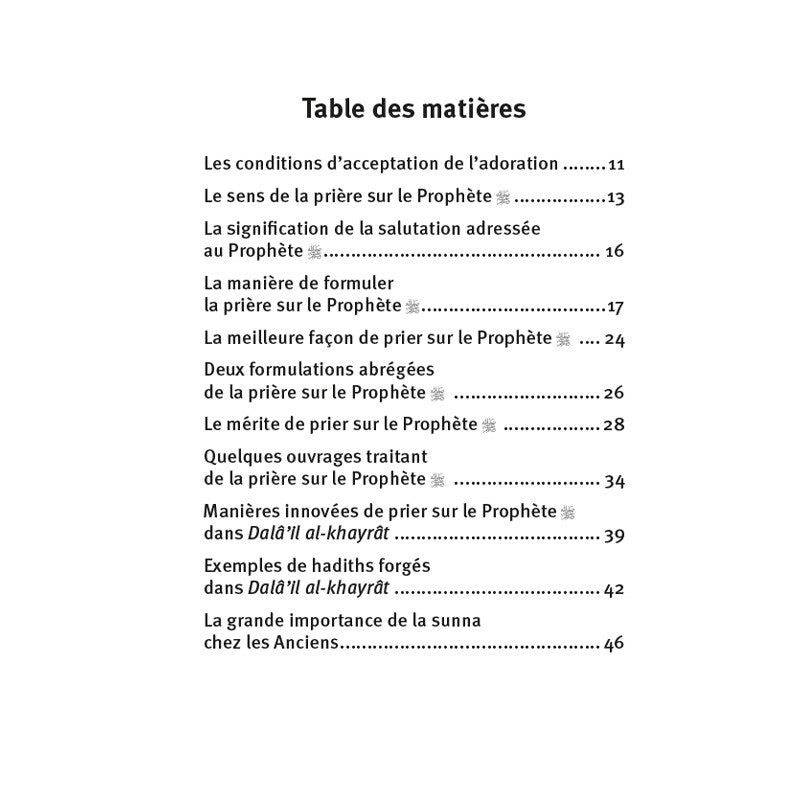 LA PRIÈRE SUR LE PROPHÈTE : SIGNIFICATIONS - MÉRITES - FORMULATIONS