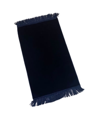 Tapis de prière enfant bleu nuit