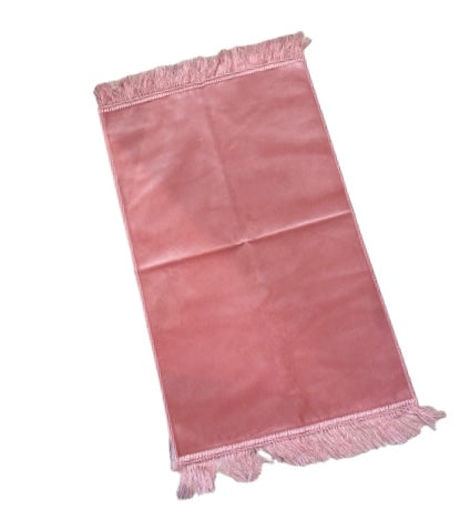 Tapis de prière enfant rose poudre