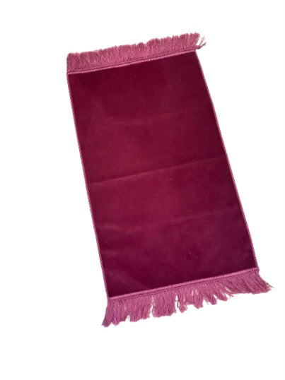 Tapis de prière enfant rose fuchsia