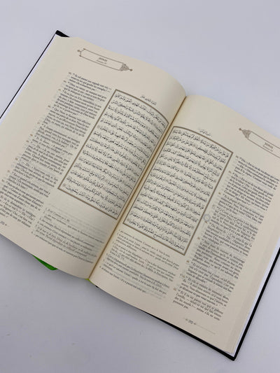 The Noble Quran Grey French-Arabic