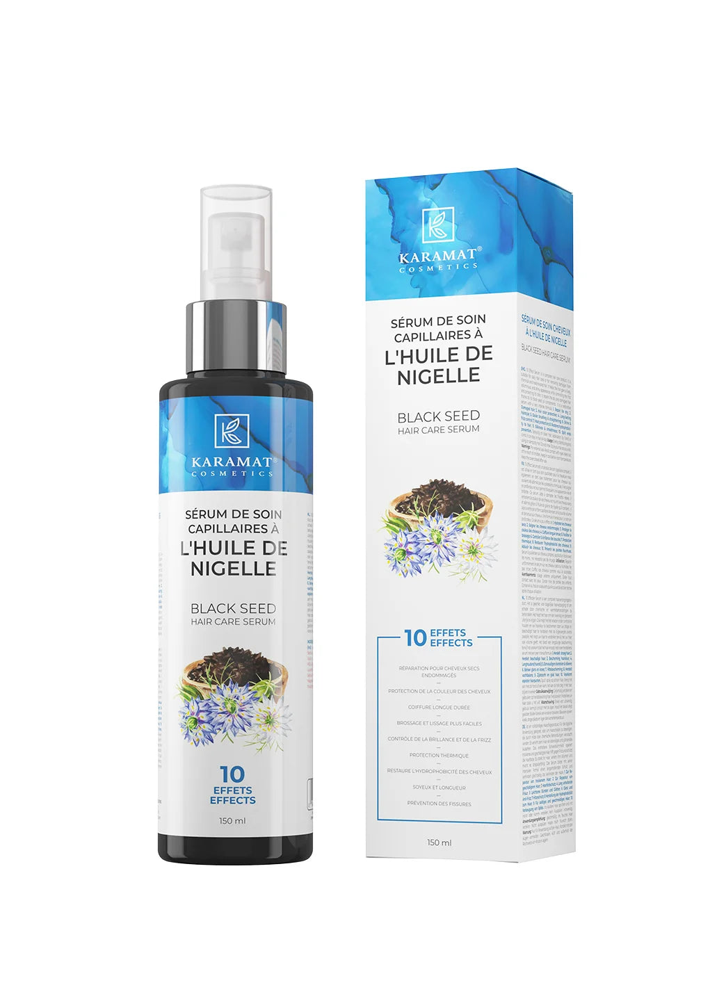 Karamat - Sérum de Soin Capillaire à l'Huile de Nigelle - 150 ml