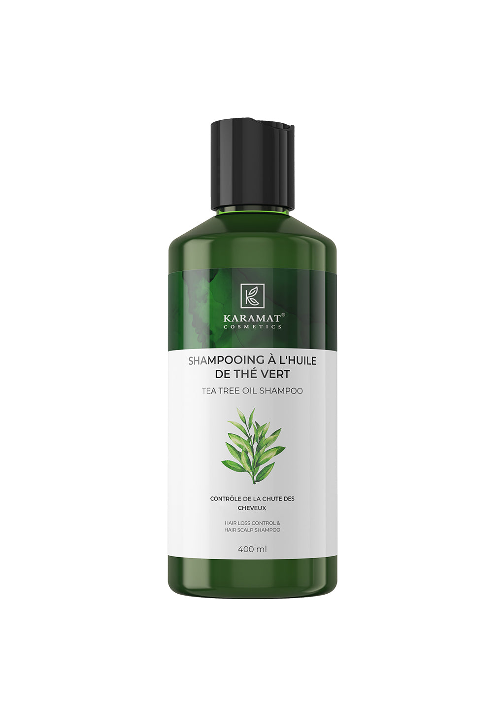 Karamat - Shampooing à l'Huile de Thé Vert - 400 ml