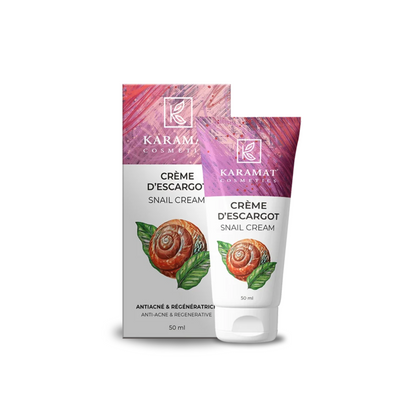 Karamat - Crème d'Escargot Anti-Acné Régénératrice - 50 ml