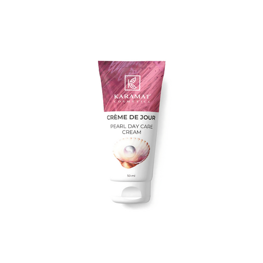 Karamat - Crème Perle de Jour - Crème Éclaircissante à la Protéine de Perle SPF20 - 50 ml