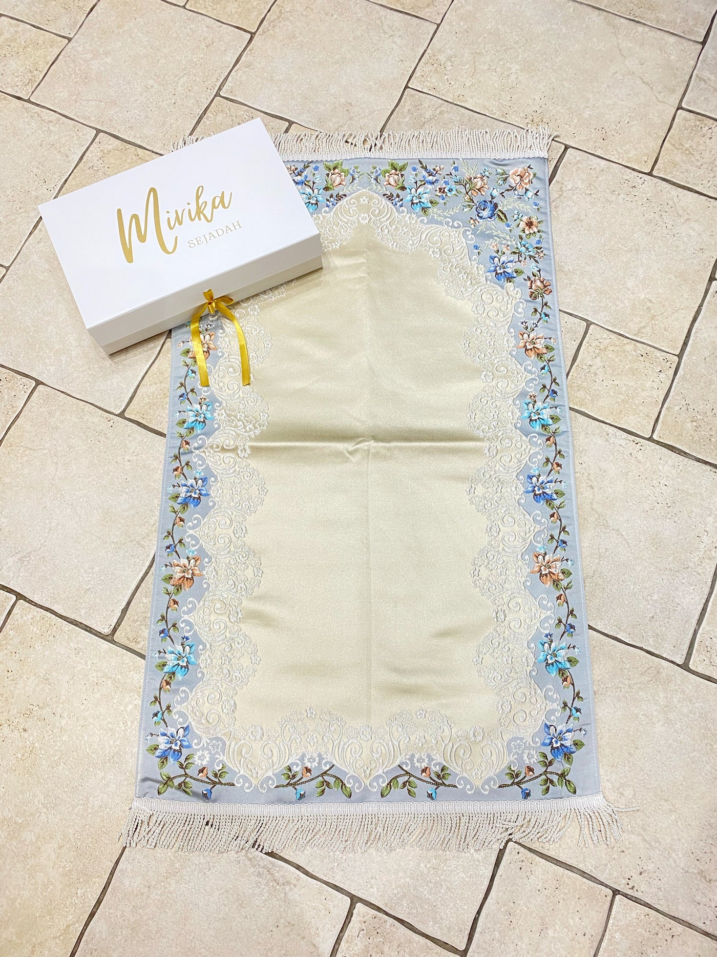 Sejadah box floral