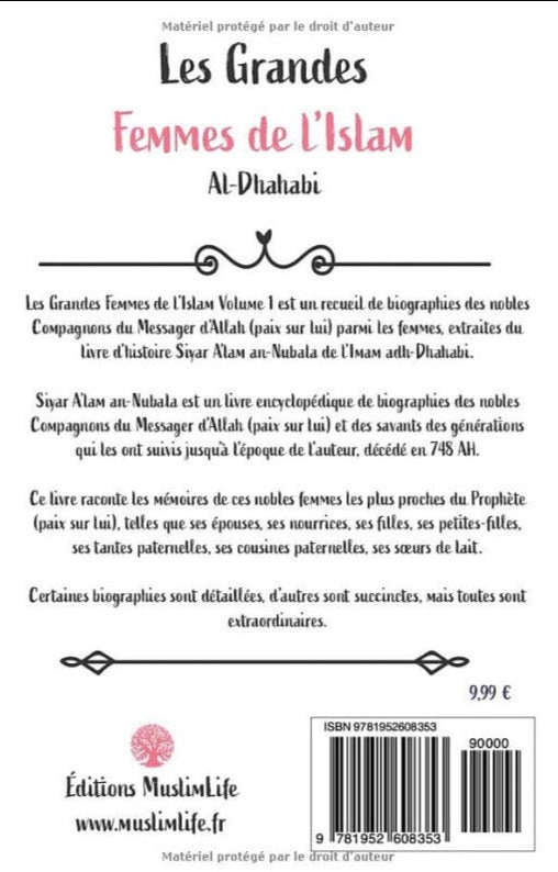 Les Grandes Femmes De L'Islam (Volume 1)