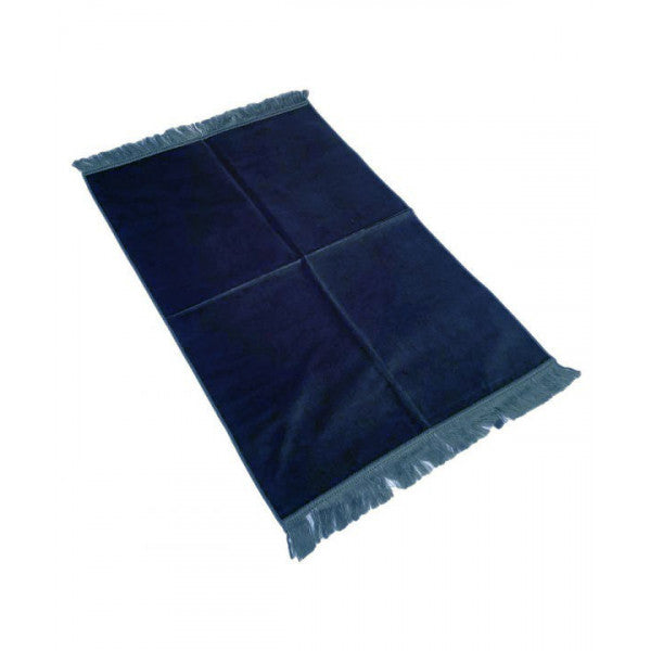 Tapis de prière Velours luxe BLEU